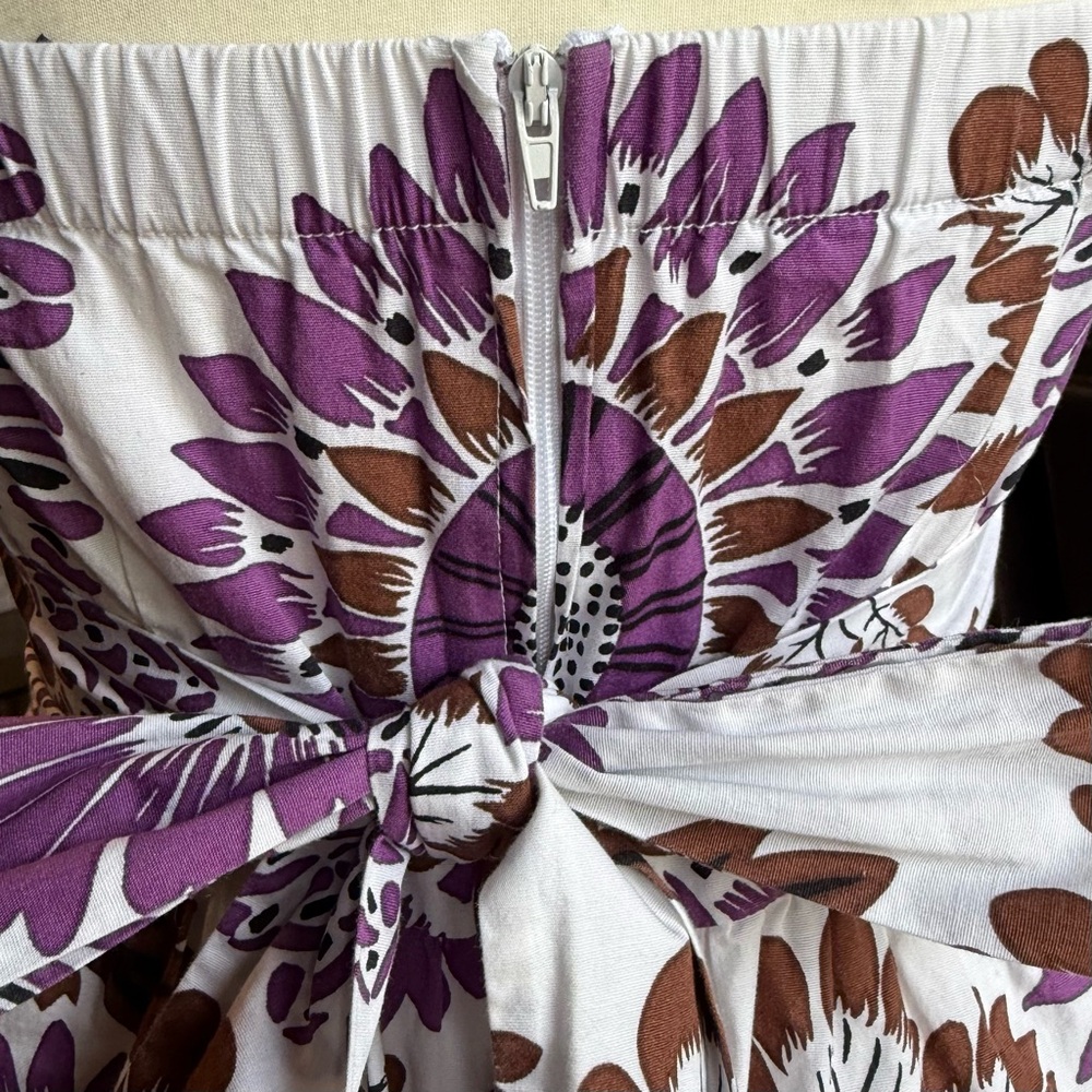 Floral Purple and Brown Ruby Rox Women's Dress Size 5 - Picture 3 of 10
